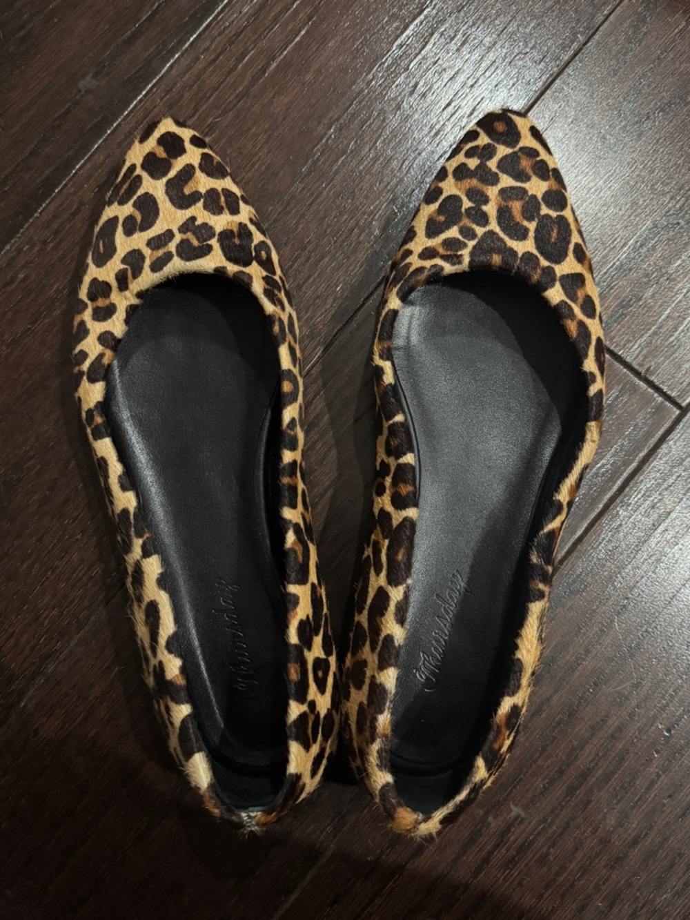Thursday Boot Company Viva Leopard Print Women's Flats - Picture 4 of 5